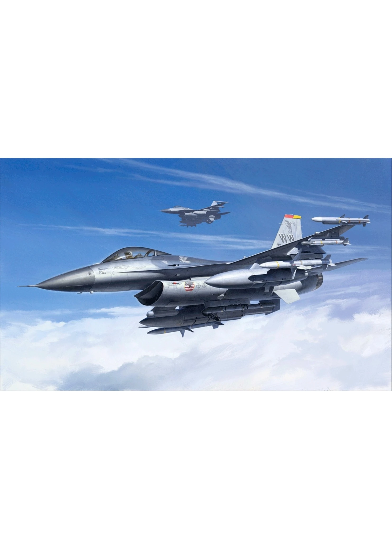 Tamiya 61098 - 1/48 Lockheed Martin F-16CJ 7 Tamiya 61098 - 1/48 Lockheed Martin F-16CJ - Image 5