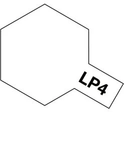 Tamiya 82104 - LP-4 Flat White Lacquer Paint 10ml