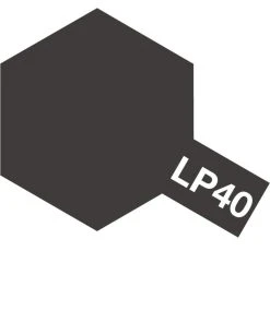 Tamiya 82140 - LP-40 Metallic Black Lacquer Paint 10ml