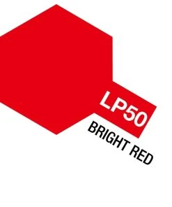 Tamiya 82150 - LP-50 Bright Red Lacquer Paint 10ml