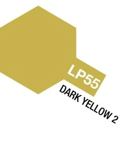 Tamiya 82155 - LP-55 Dark Yellow 2 Lacquer Paint 10ml