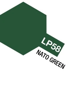 Tamiya 82158 - LP-58 NATO Green Lacquer Paint 10ml