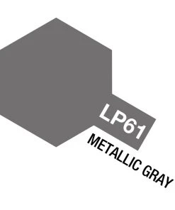 Tamiya 82161 - LP-61 Metallic Gray Lacquer Paint 10ml