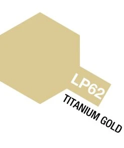 Tamiya 82162 - LP-62 Titanium Gold Lacquer Paint 10ml