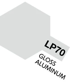 Tamiya 82170 - LP-70 Gloss Aluminum Lacquer Paint 10ml