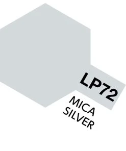 Tamiya 82172 - LP-72 Mica Silver Lacquer Paint 10ml