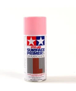 Tamiya 87146 - Fine Surface Primer L Pink 180ml Spray Can