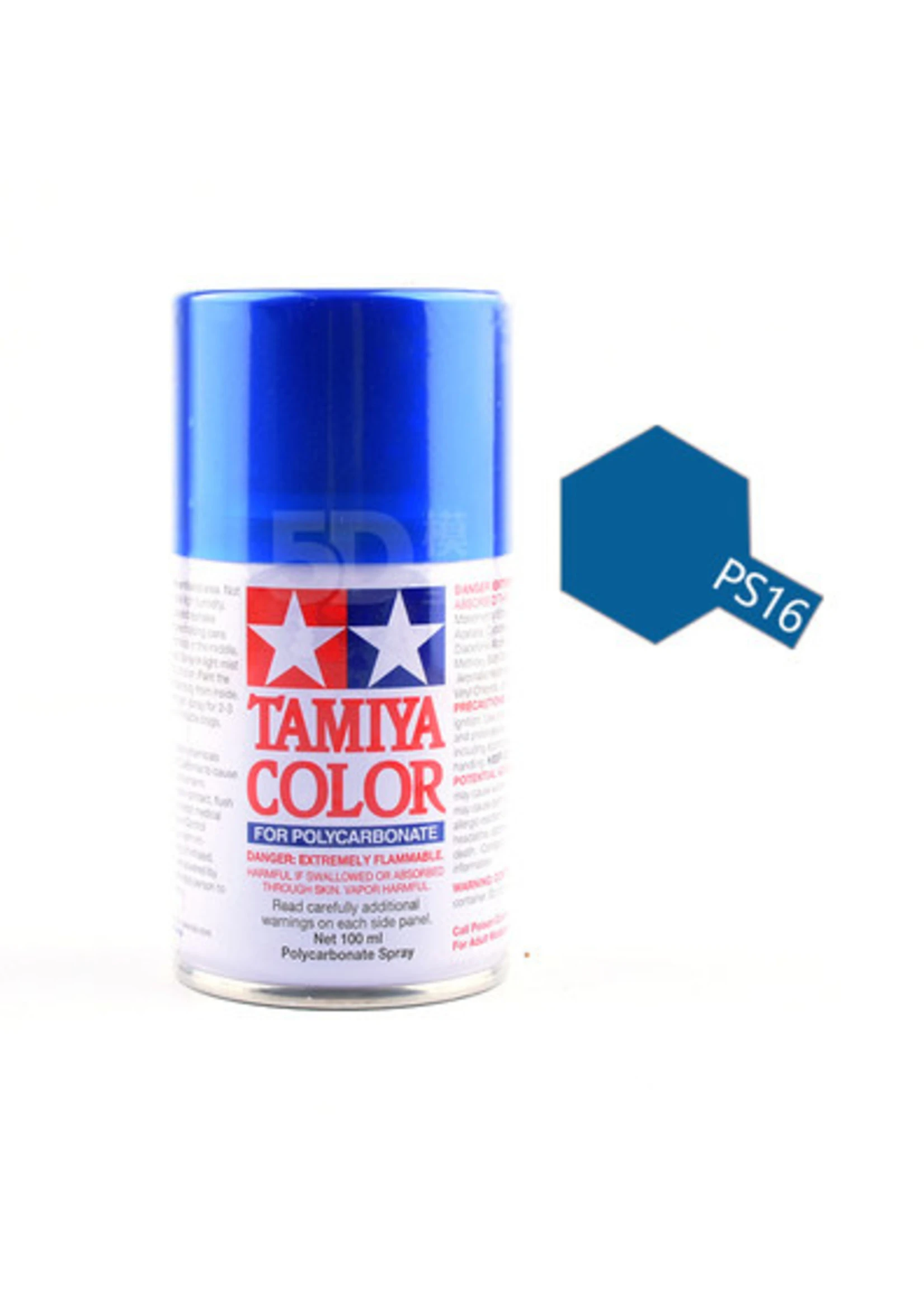 Tamiya PS-16 Metallic Blue 100ml Spray Can 3 Tamiya PS-16 Metallic Blue 100ml Spray Can