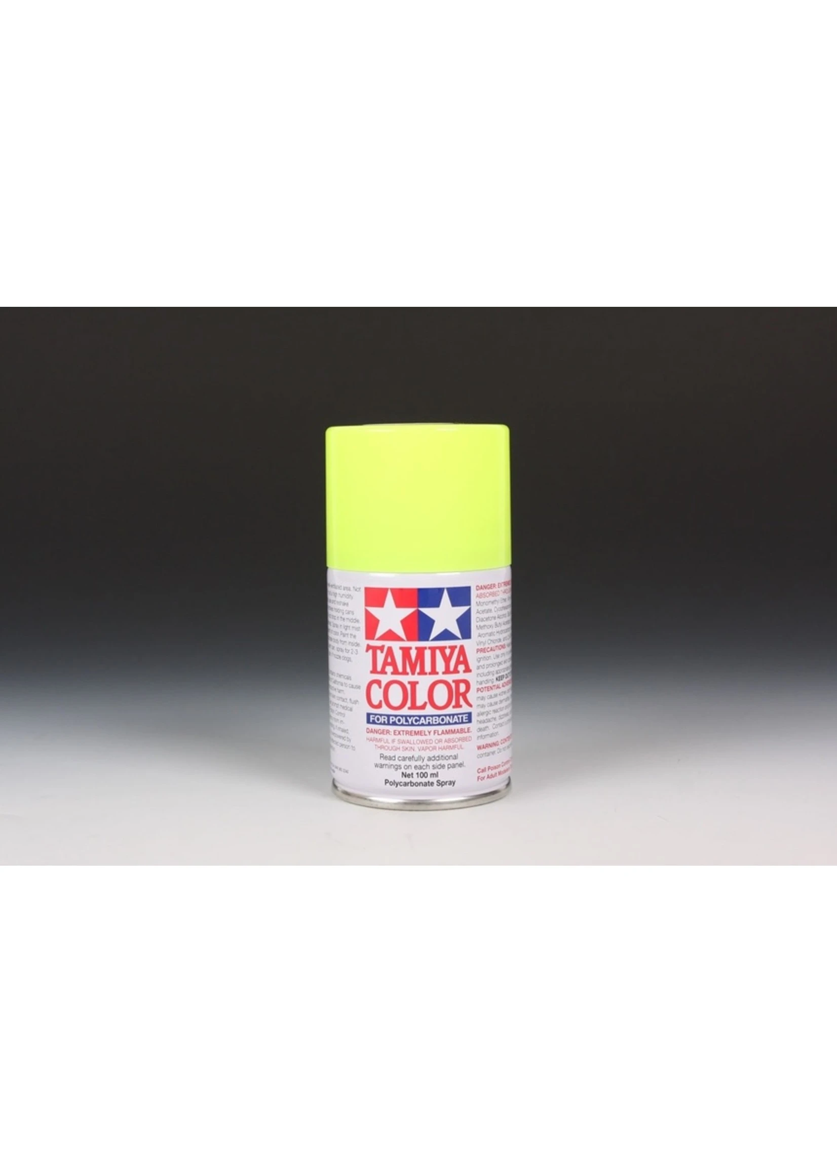 Tamiya PS-27 Fluorescent Yellow 100ml Spray Can 3 Tamiya PS-27 Fluorescent Yellow 100ml Spray Can