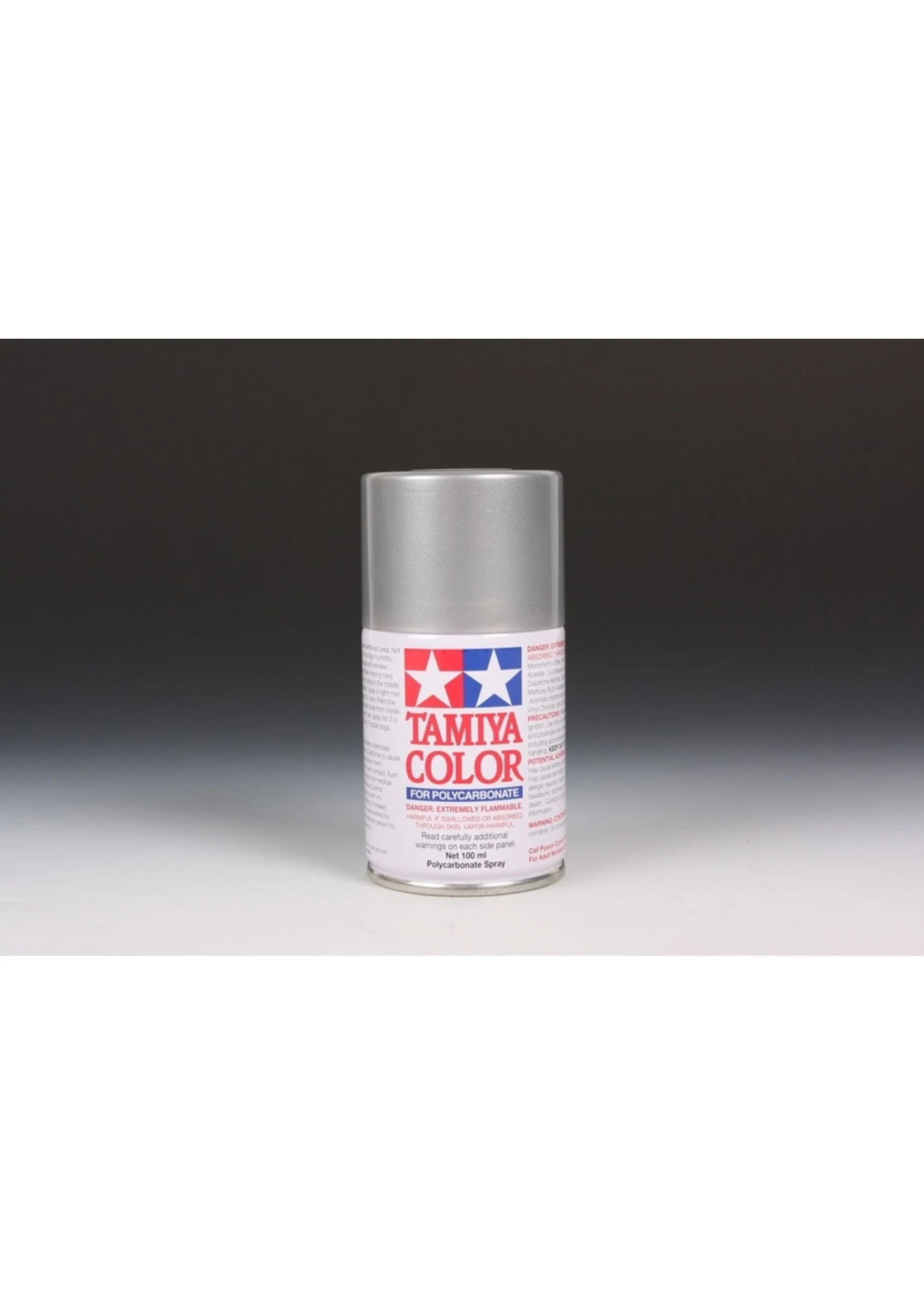 Tamiya PS-41 Bright Silver 100ml Spray Can 3 Tamiya PS-41 Bright Silver 100ml Spray Can