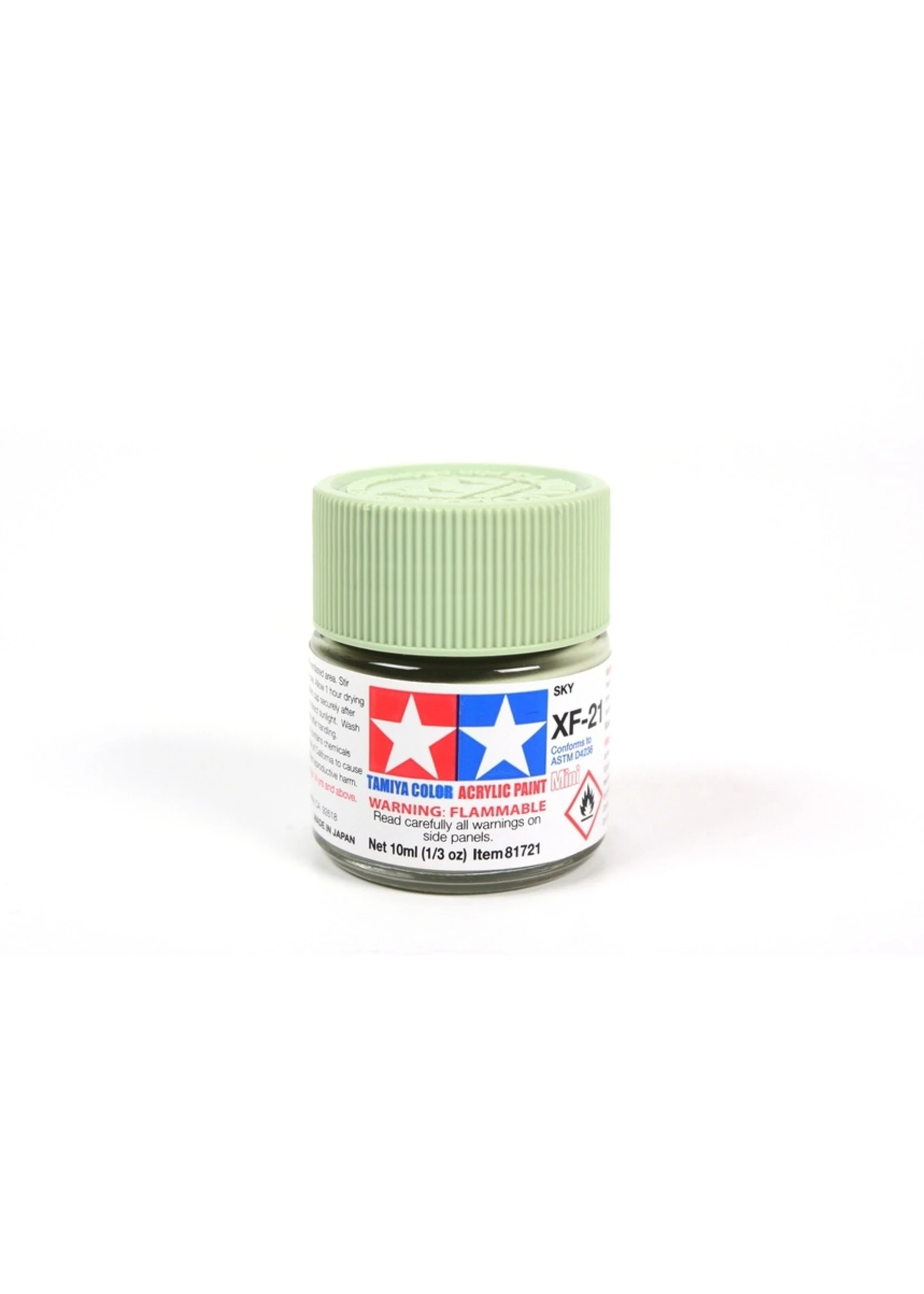 Tamiya XF-21 - Sky - 10ml Acrylic 3 Tamiya XF-21 - Sky - 10ml Acrylic