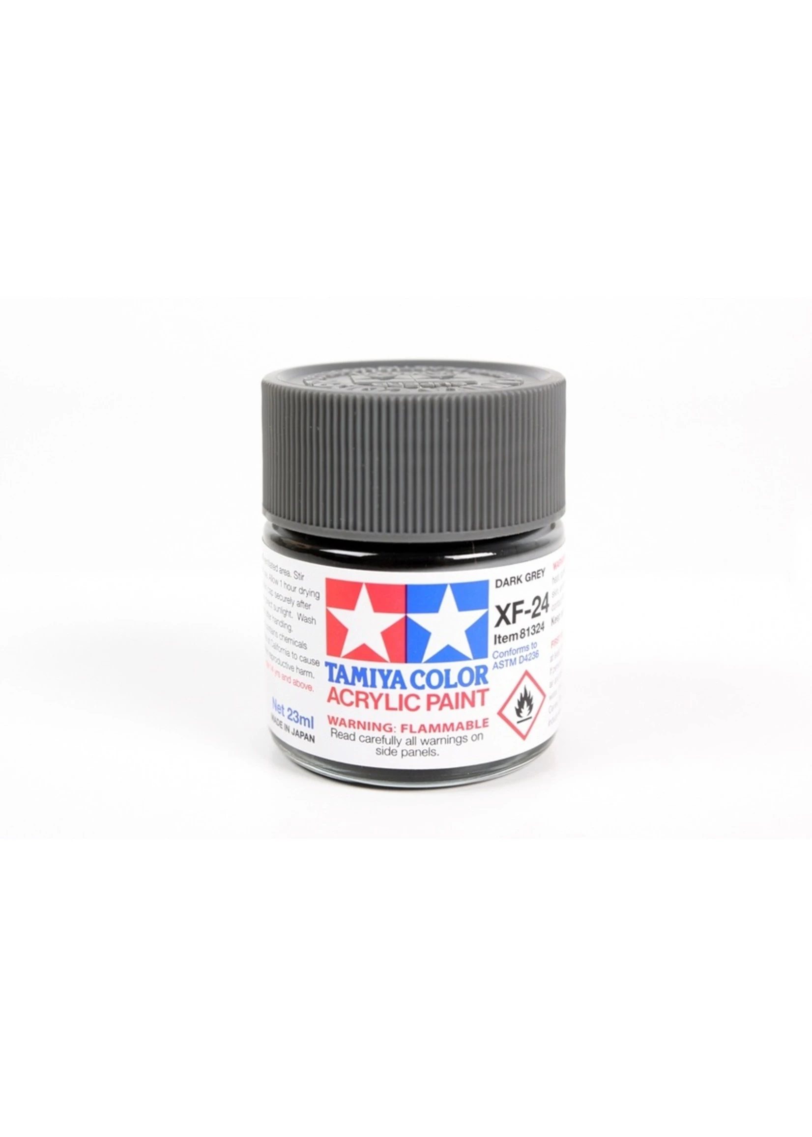 Tamiya XF-24 - Dark Grey - 23ml Acrylic 3 Tamiya XF-24 - Dark Grey - 23ml Acrylic