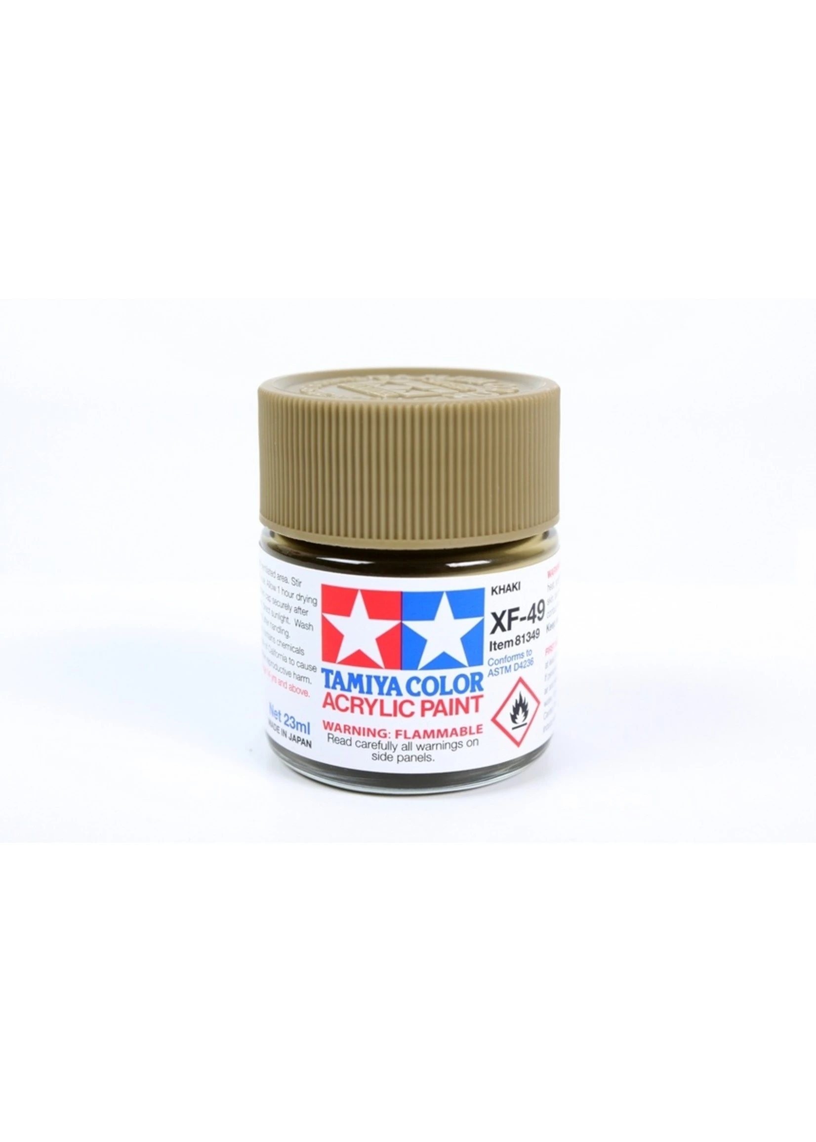 Tamiya XF-49 - Khaki - 23ml Acrylic 3 Tamiya XF-49 - Khaki - 23ml Acrylic