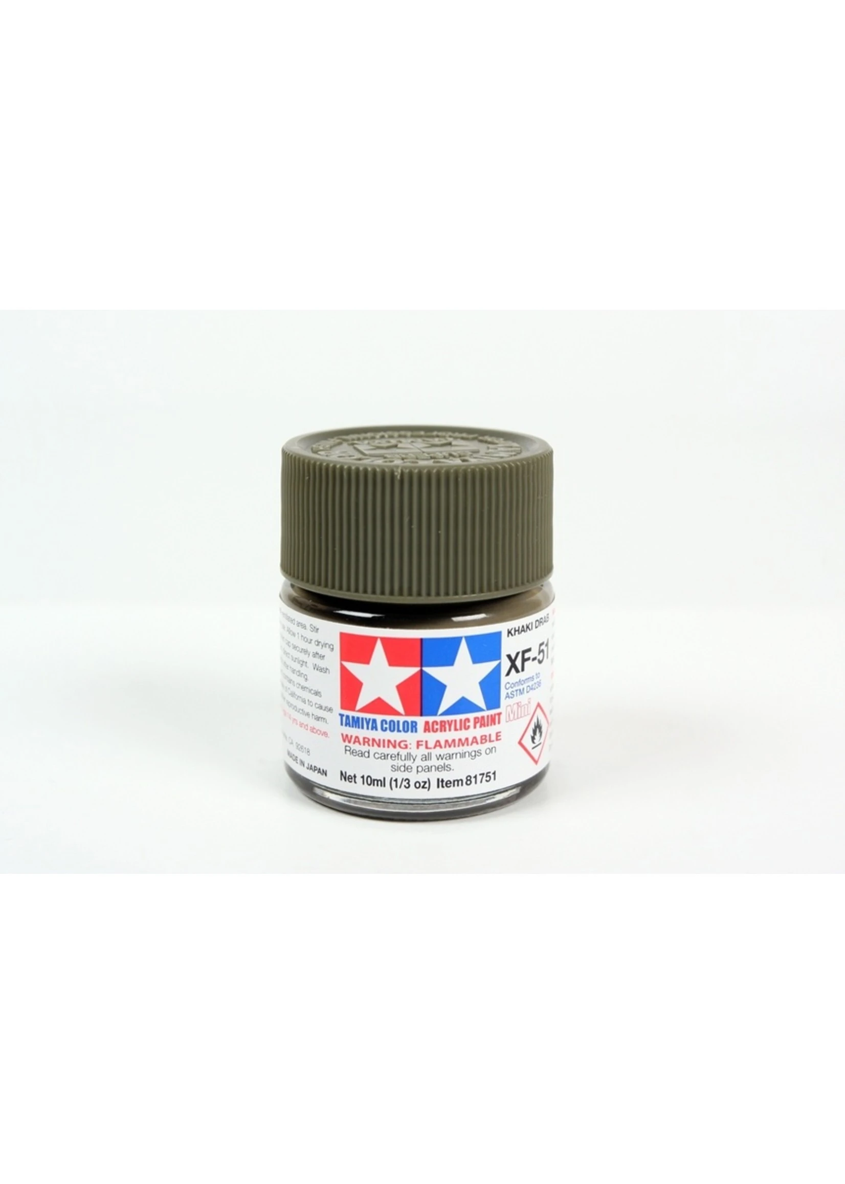 Tamiya XF-51 - Khaki Drab - 10ml Acrylic 3 Tamiya XF-51 - Khaki Drab - 10ml Acrylic