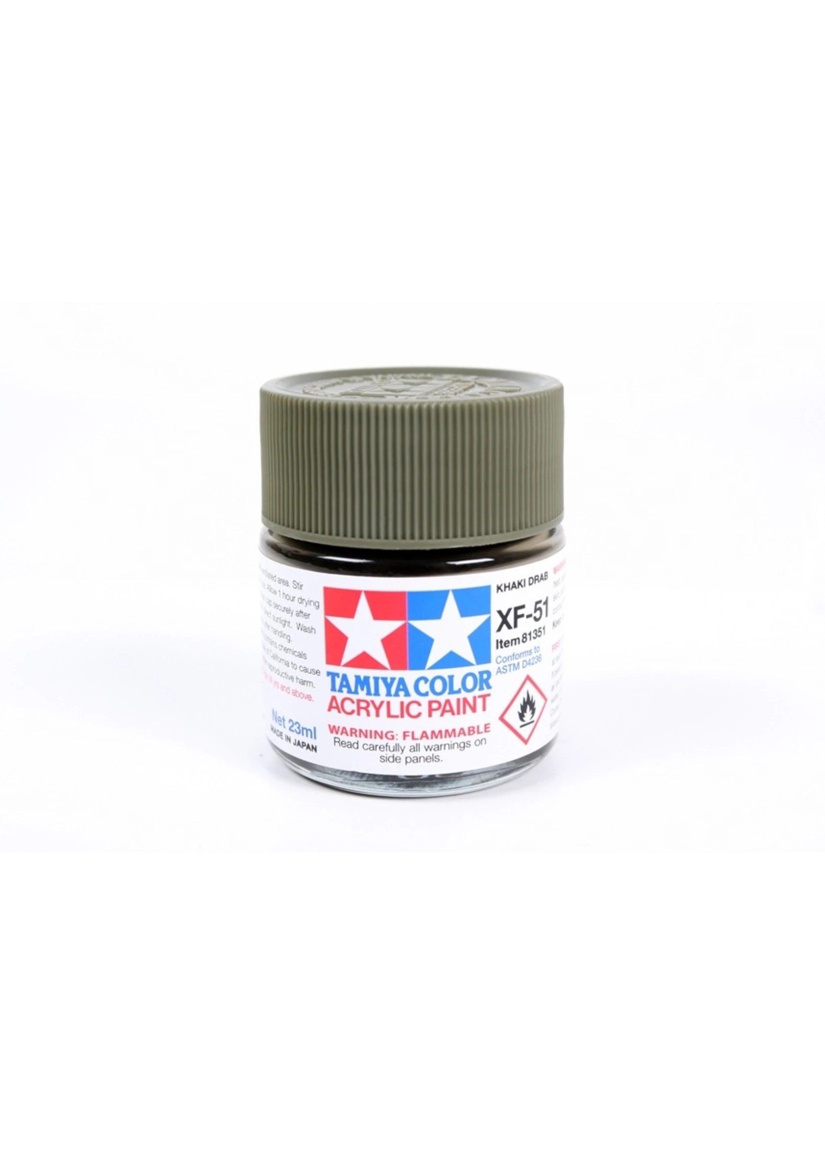 Tamiya XF-51 - Khaki Drab - 23ml Acrylic 3 Tamiya XF-51 - Khaki Drab - 23ml Acrylic