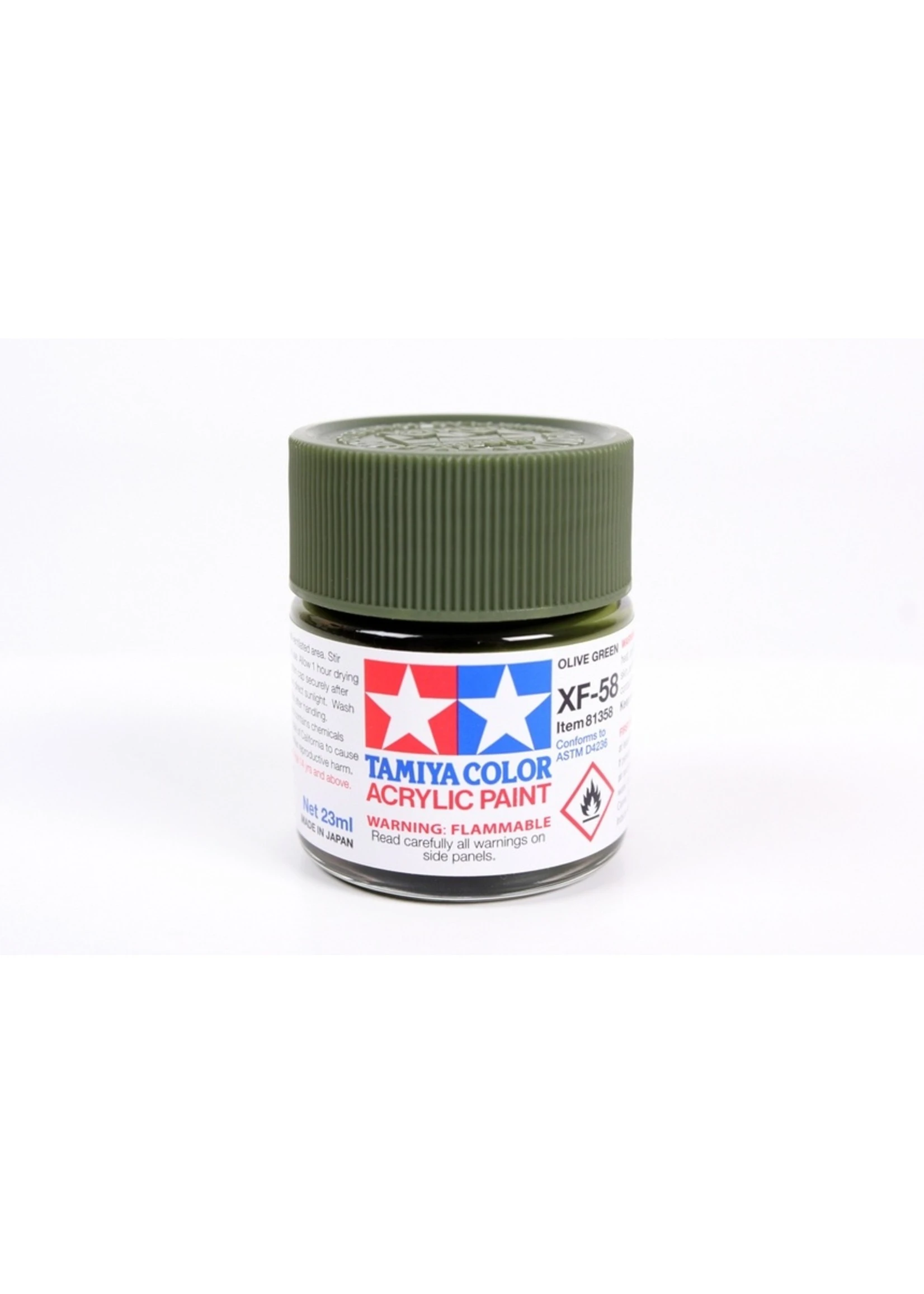 Tamiya XF-58 - Olive Green - 23ml Acrylic 3 Tamiya XF-58 - Olive Green - 23ml Acrylic