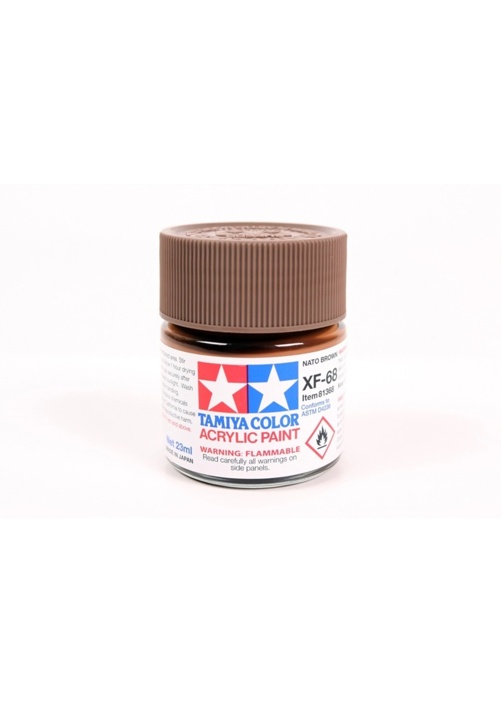 Tamiya XF-68 - NATO Brown - 23ml Acrylic 3 Tamiya XF-68 - NATO Brown - 23ml Acrylic