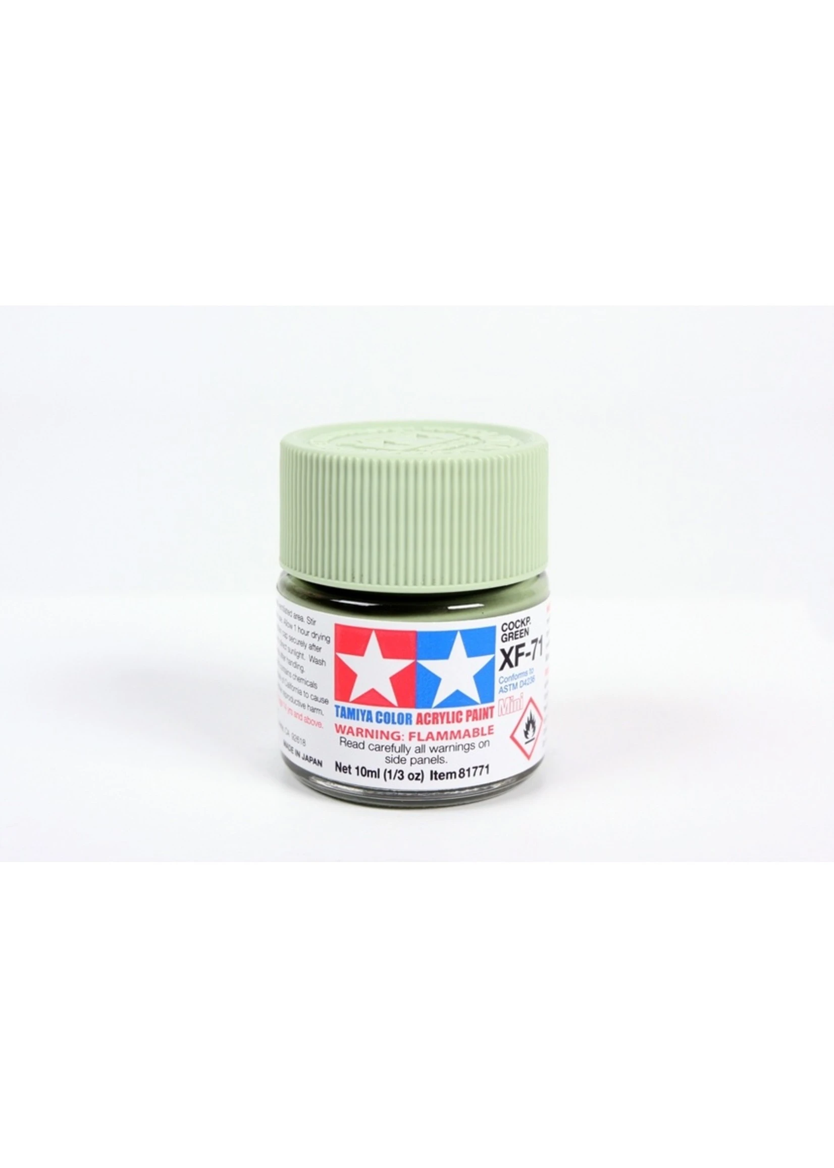Tamiya XF-71 - Cockpit Green - 10ml Acrylic 3 Tamiya XF-71 - Cockpit Green - 10ml Acrylic