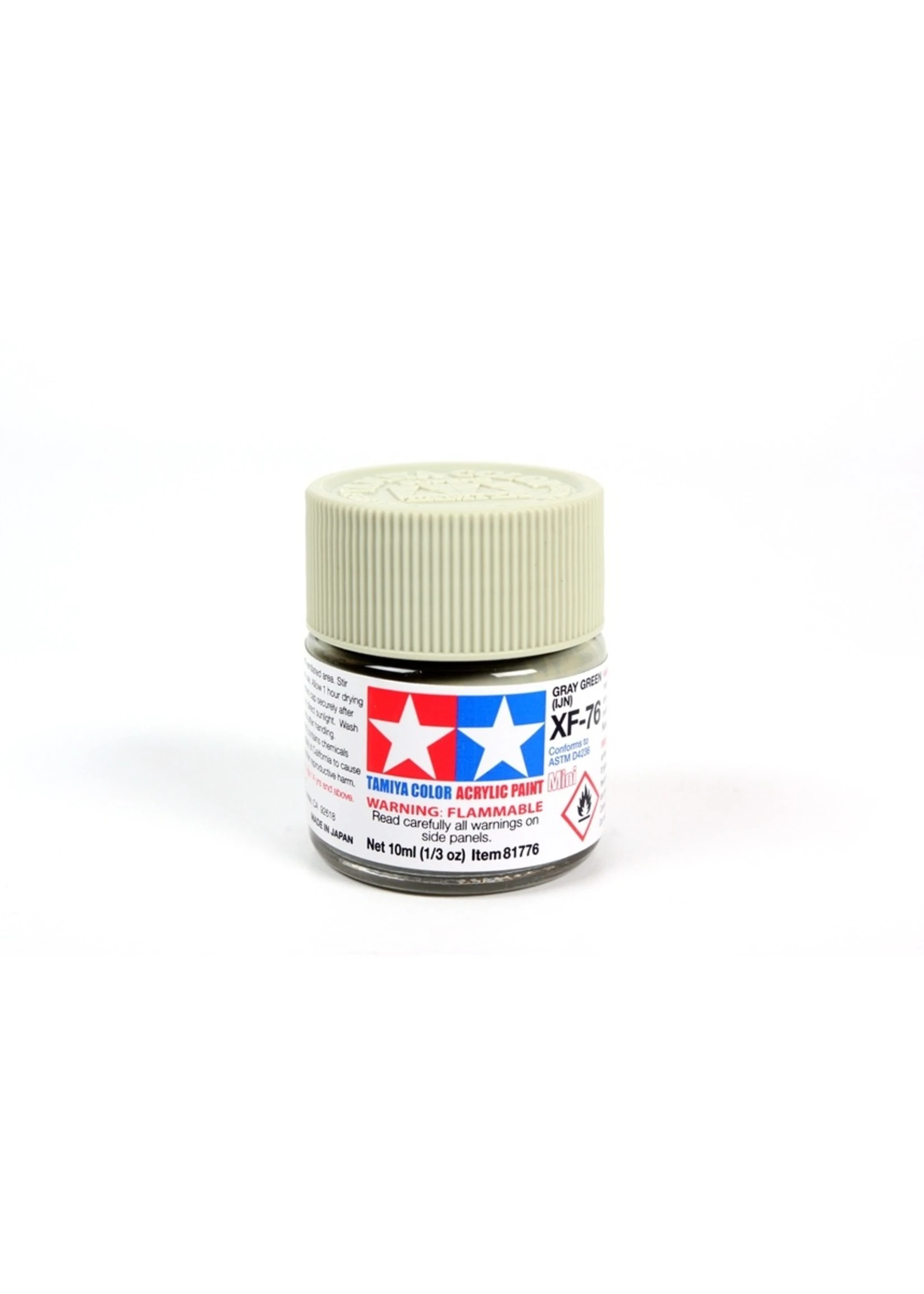 Tamiya XF-76 - Grey Green (IJN) - 10ml Acrylic 3 Tamiya XF-76 - Grey Green (IJN) - 10ml Acrylic