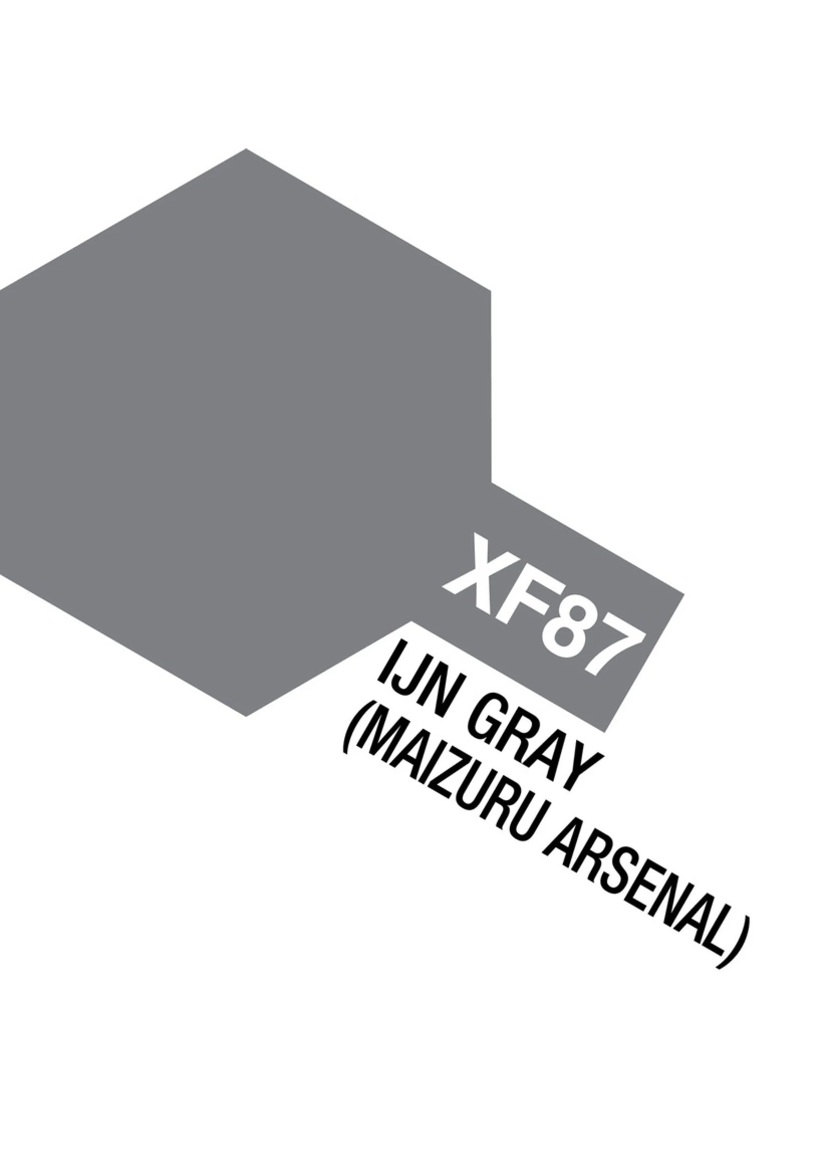 Tamiya XF-87 - IJN Grey (Maizuru Arsenal) - 10ml Acrylic 3 Tamiya XF-87 - IJN Grey (Maizuru Arsenal) - 10ml Acrylic