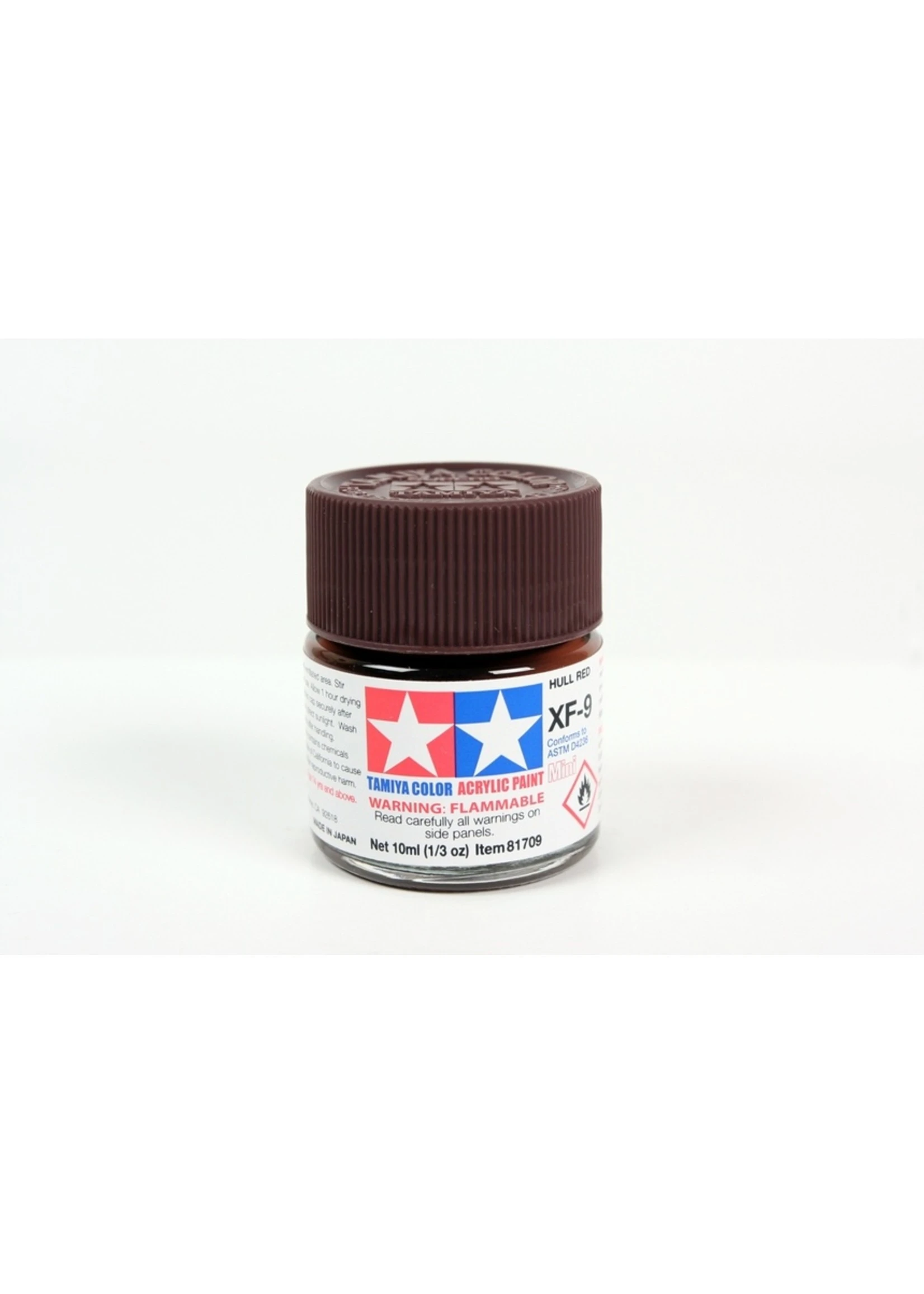 Tamiya XF-9 - Hull Red - 10ml Acrylic 3 Tamiya XF-9 - Hull Red - 10ml Acrylic