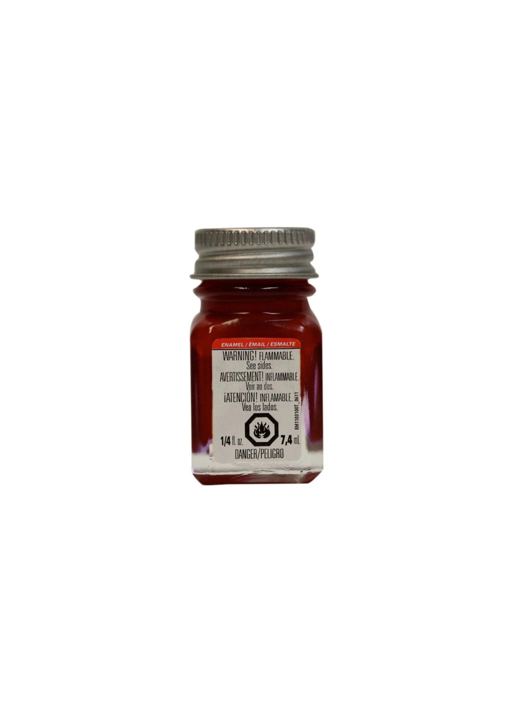 TESTORS 1104TT - Enamel 1/4 Oz - Dark Red 3 TESTORS 1104TT - Enamel 1/4 Oz - Dark Red