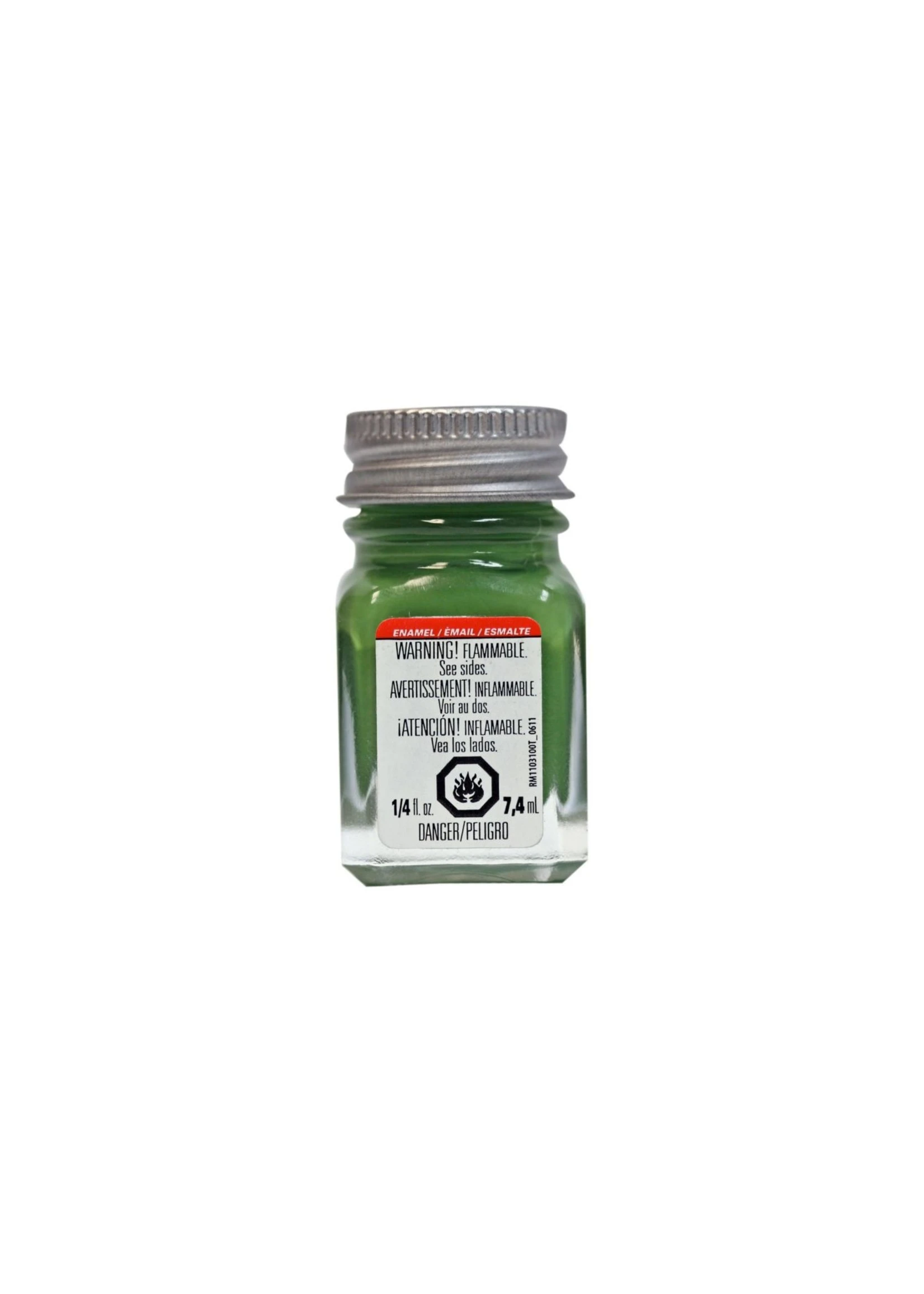 TESTORS 1164TT - Enamel 1/4 Oz - Flat Green