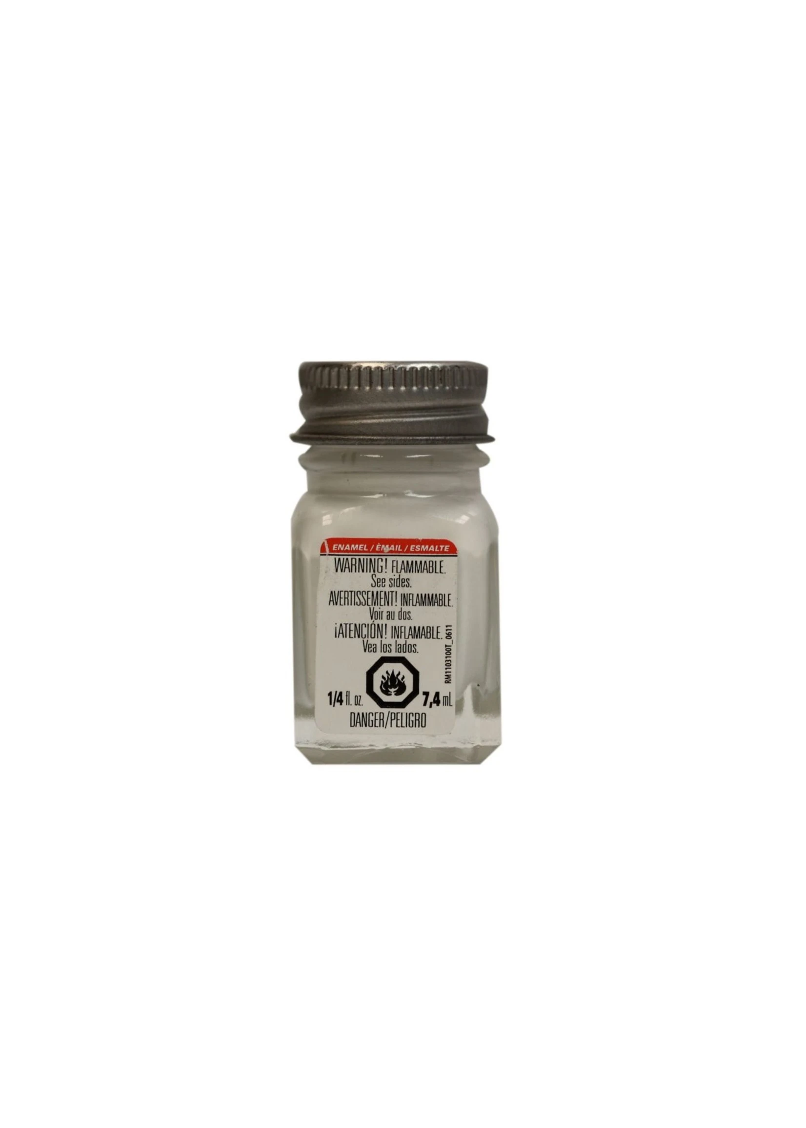 TESTORS 1168TT - Enamel 1/4 Oz - Flat White