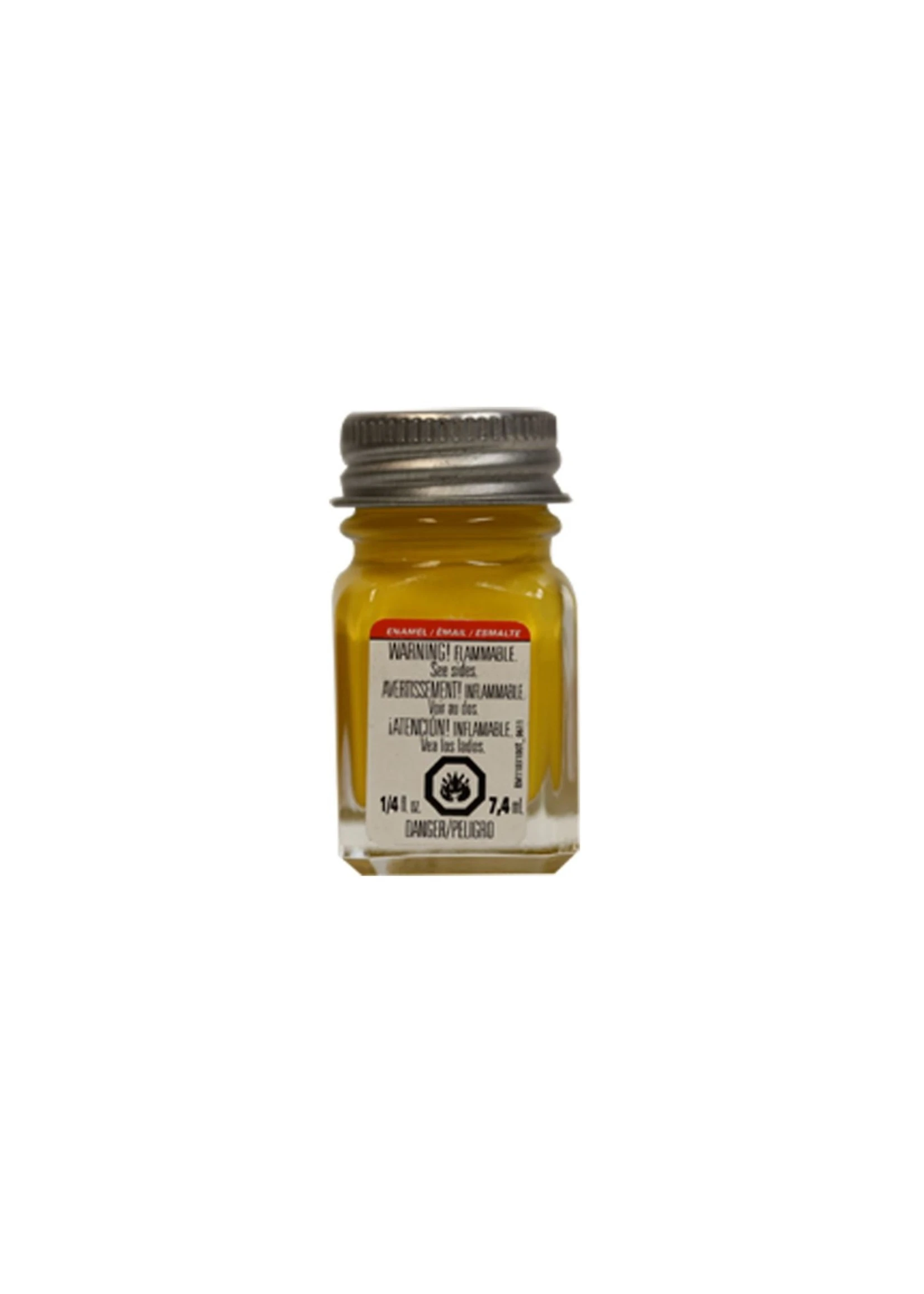 TESTORS 1169TT - Enamel 1/4 Oz - Flat Yellow 3 TESTORS 1169TT - Enamel 1/4 Oz - Flat Yellow
