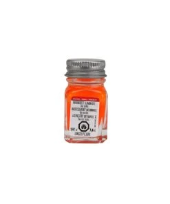 TESTORS 1173TT - Enamel 1/4 Oz - Orange Fluorescent