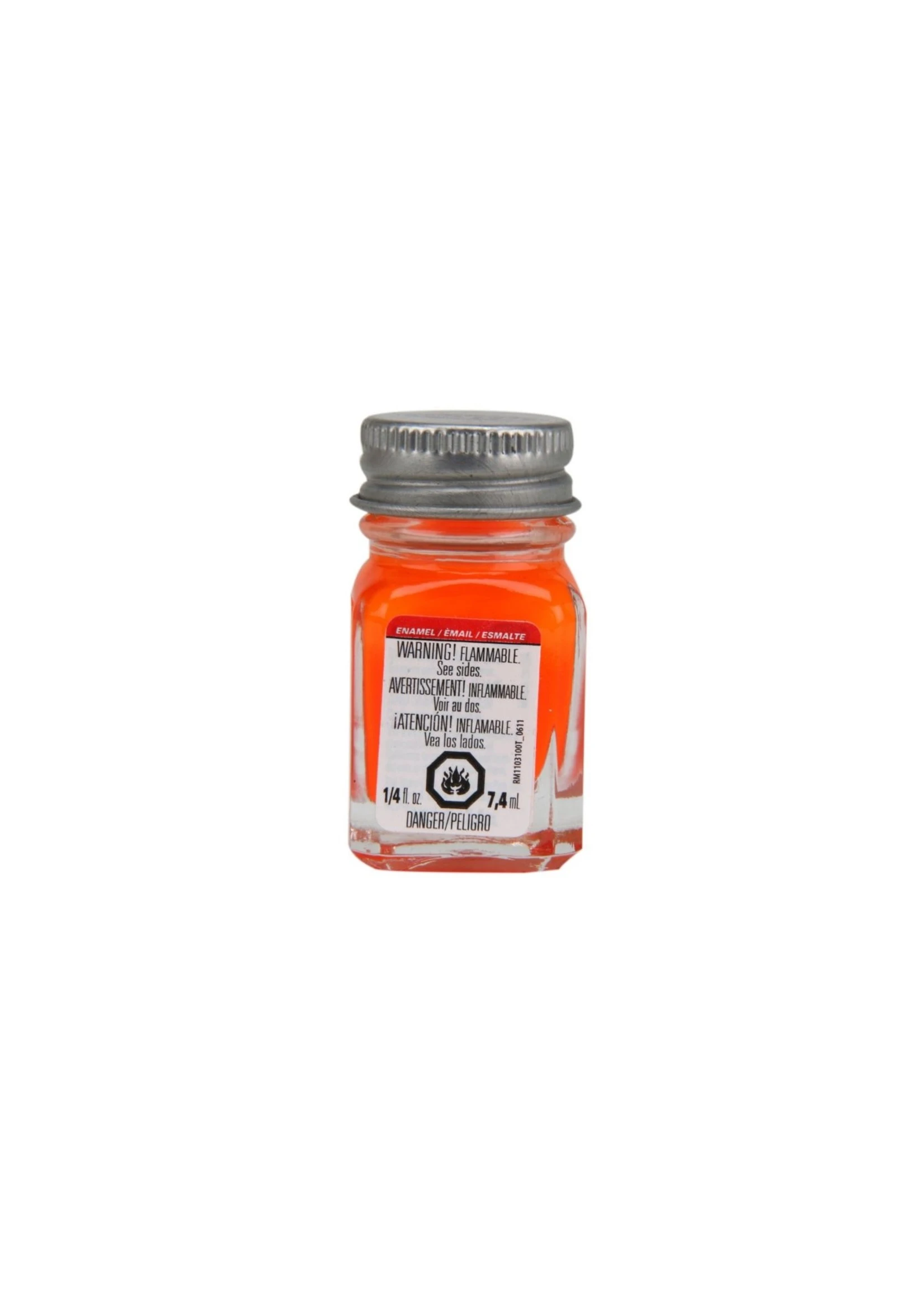 TESTORS 1173TT - Enamel 1/4 Oz - Orange Fluorescent 3 TESTORS 1173TT - Enamel 1/4 Oz - Orange Fluorescent