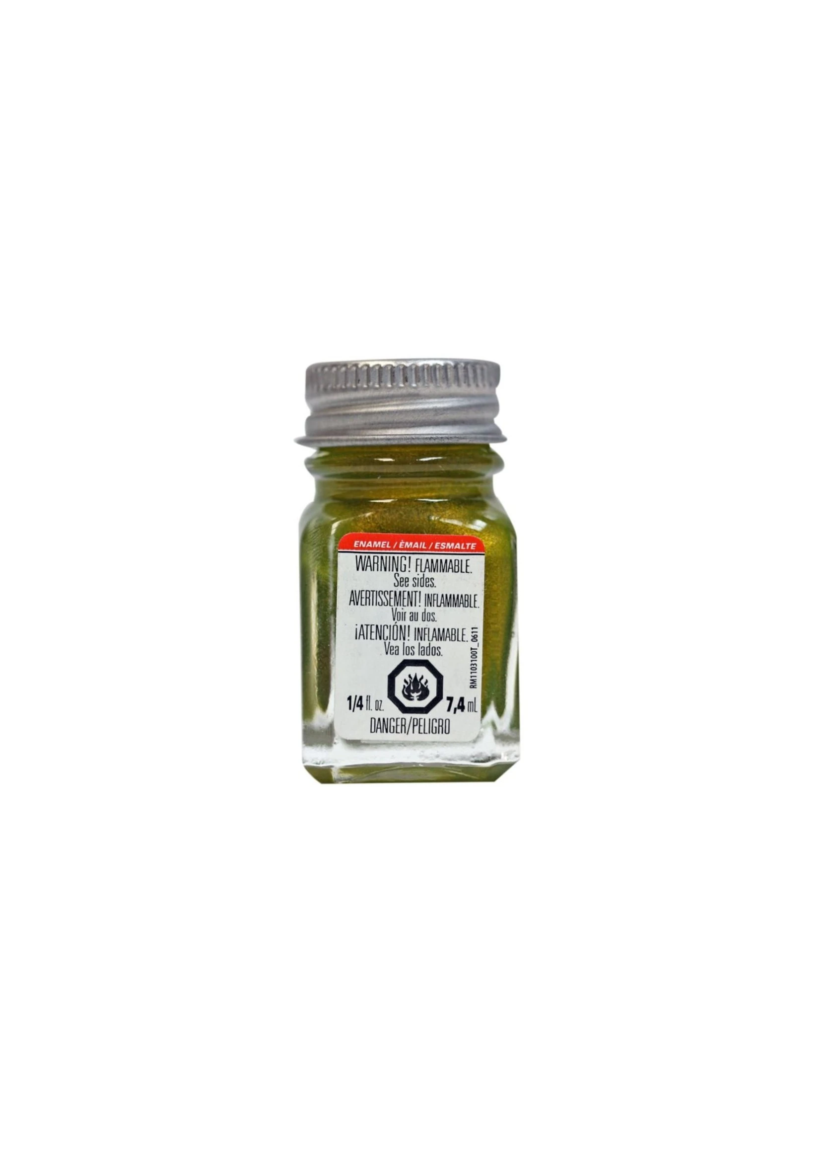 TESTORS 1542TT - Enamel 1/4 Oz - Metal Flake Gold 3 TESTORS 1542TT - Enamel 1/4 Oz - Metal Flake Gold