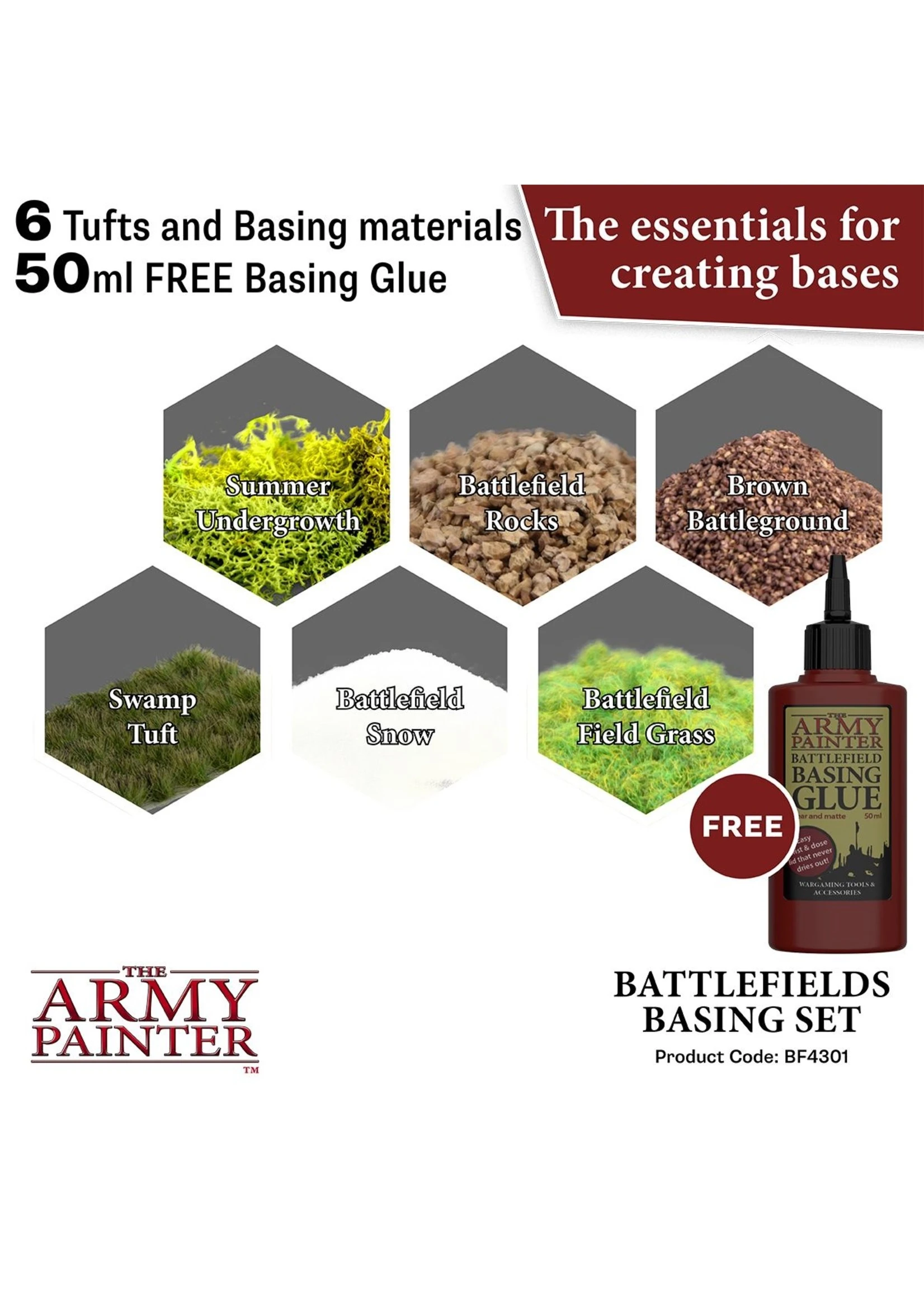 The Army Painter BF4301 - Battlefields Basing Set 4 The Army Painter BF4301 - Battlefields Basing Set - Image 2