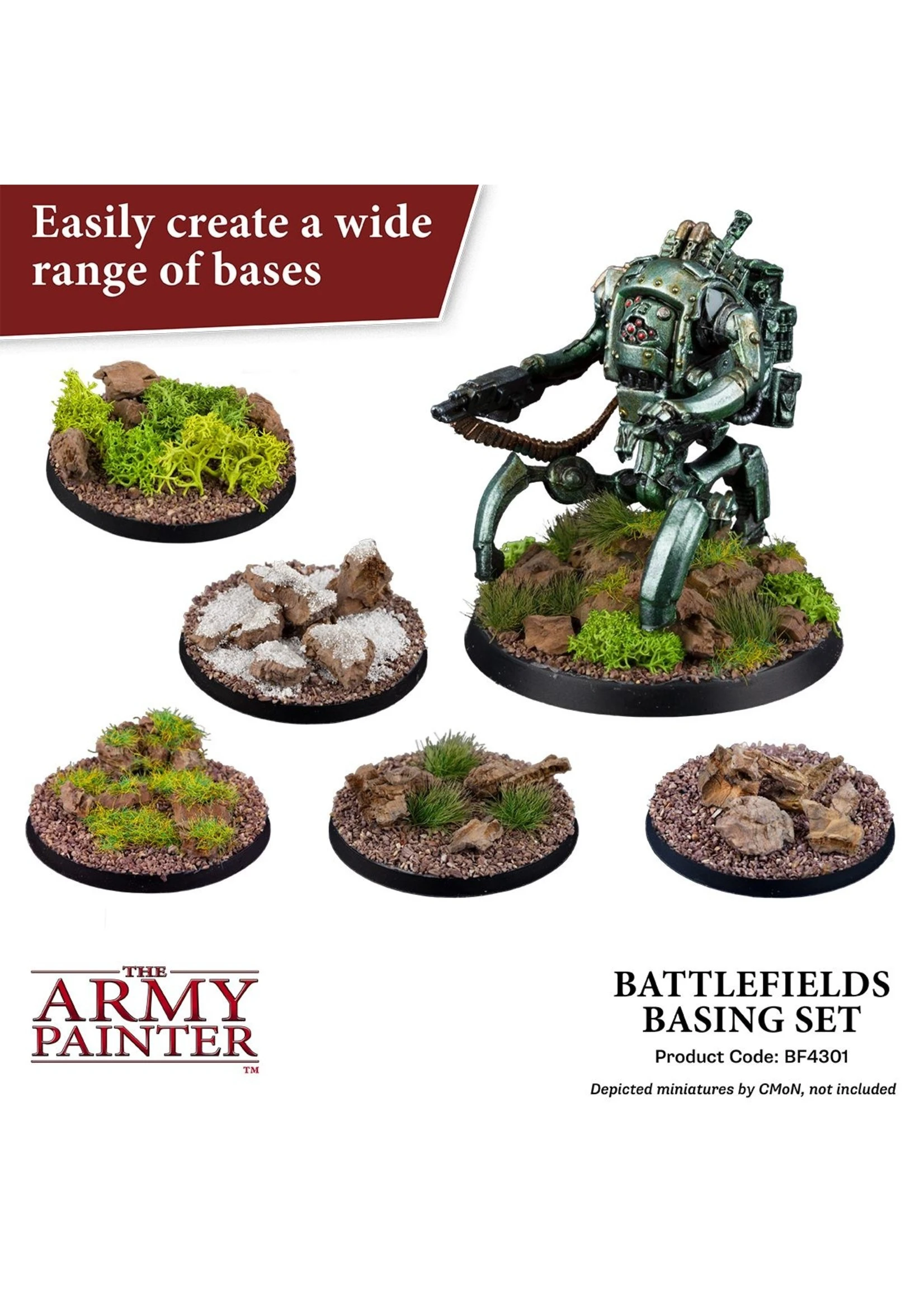 The Army Painter BF4301 - Battlefields Basing Set 5 The Army Painter BF4301 - Battlefields Basing Set - Image 3