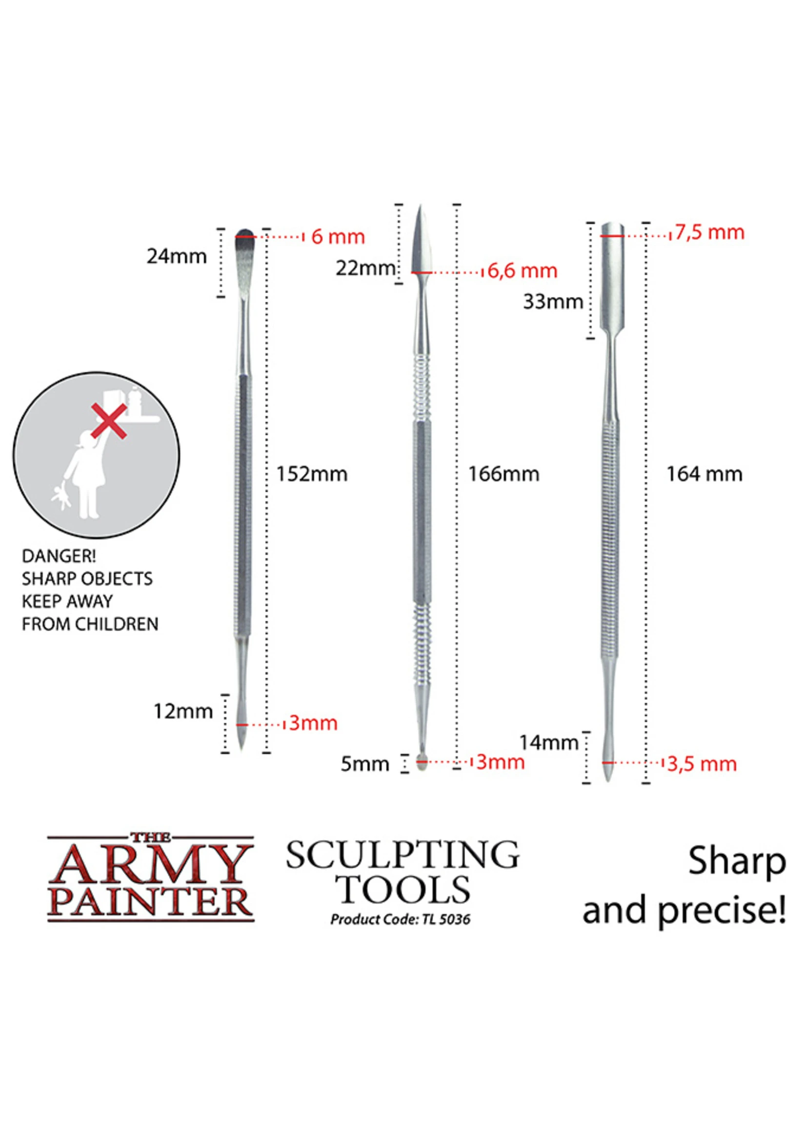 The Army Painter L5036 - Sculpting Tools 4 The Army Painter L5036 - Sculpting Tools - Image 2