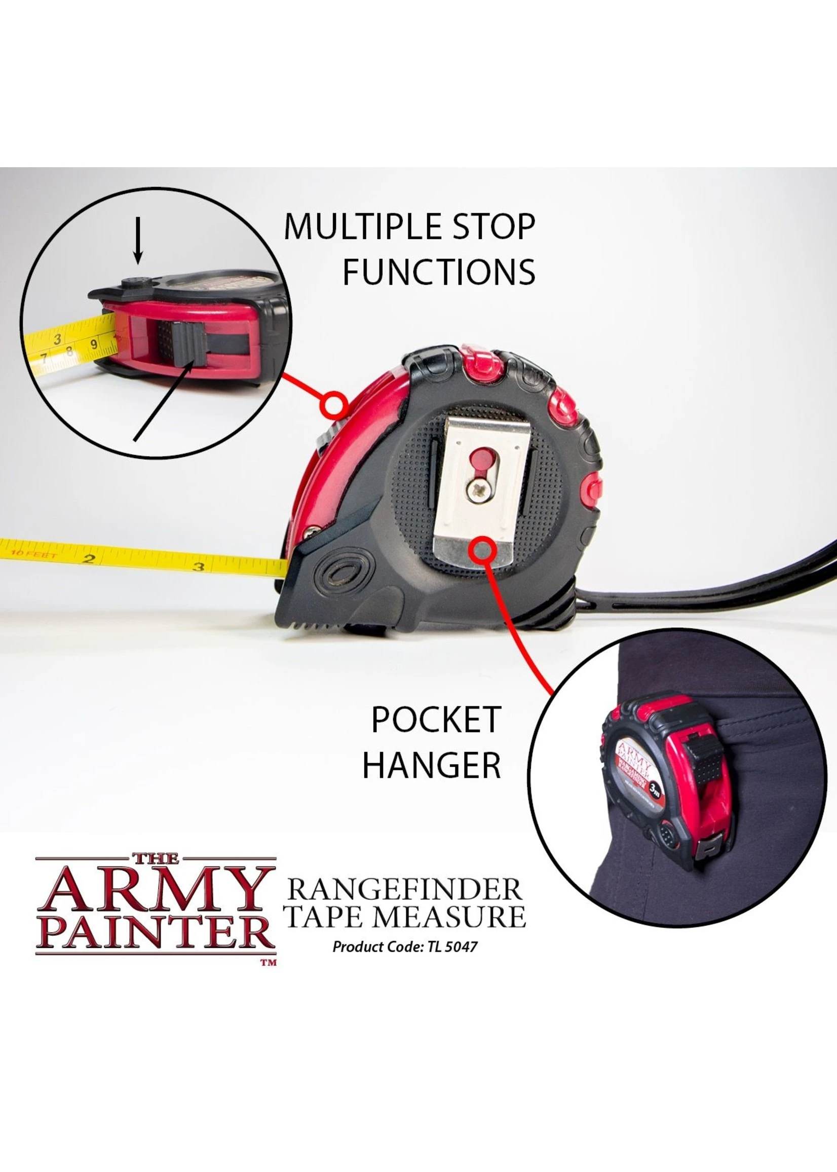 The Army Painter L5047 - Rangefinder Tape Measure 5 The Army Painter L5047 - Rangefinder Tape Measure - Image 3
