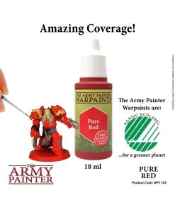 The Army Painter WP1104 - Pure Red 18ml Acrylic Paint 8 The Army Painter WP1104 - Pure Red 18ml Acrylic Paint -Fascinations Metal Earth-shop the army painter wp1104 pure red 18ml acrylic pain 1