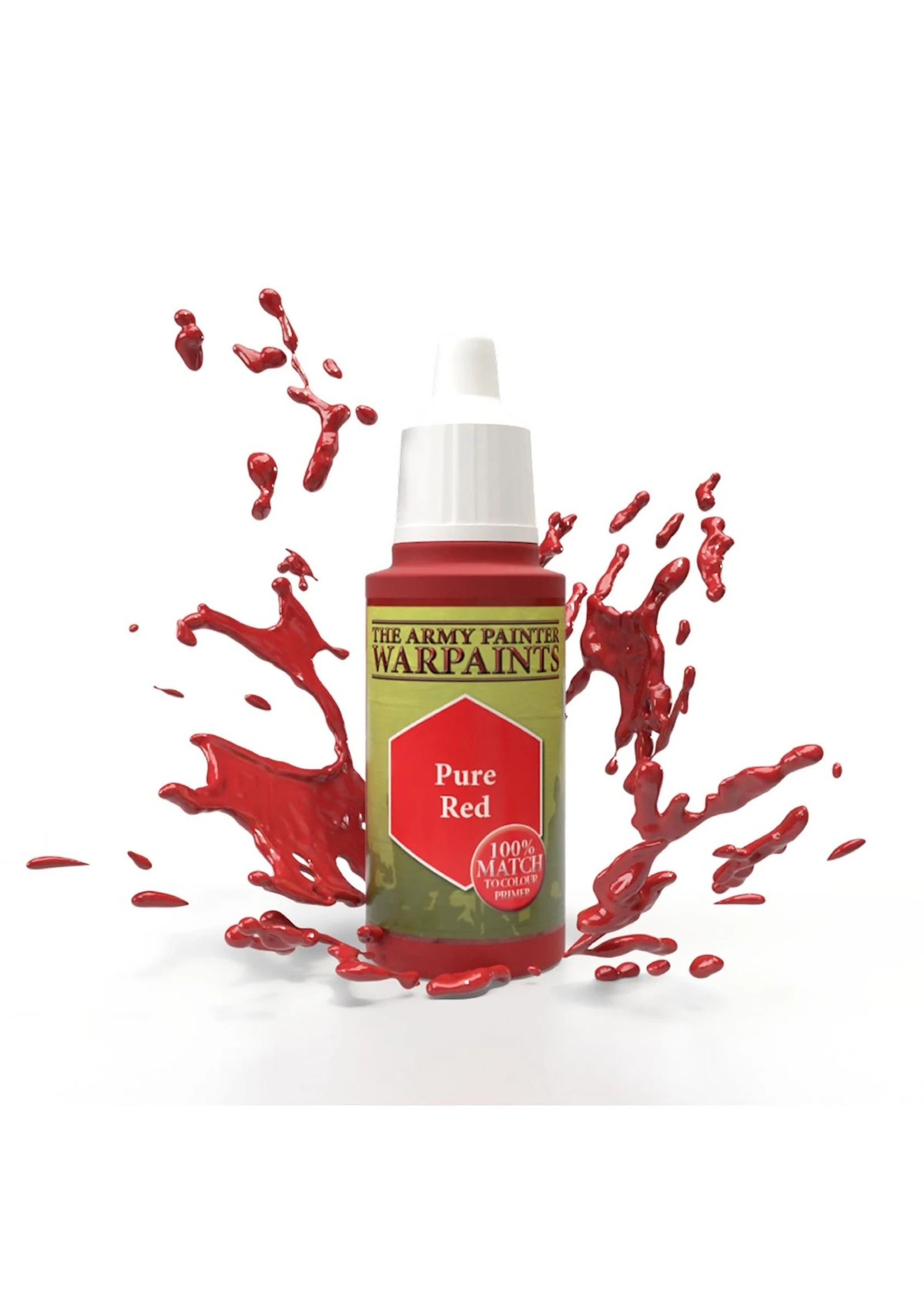The Army Painter WP1104 - Pure Red 18ml Acrylic Paint 3 The Army Painter WP1104 - Pure Red 18ml Acrylic Paint