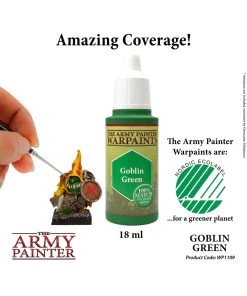 Alternative view of The Army Painter WP1109 - Goblin Green 18ml Acrylic Paint