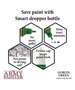 The Army Painter WP1109 - Goblin Green 18ml Acrylic Paint 9 The Army Painter WP1109 - Goblin Green 18ml Acrylic Paint -Fascinations Metal Earth-shop the army painter wp1109 goblin green 18ml acrylic 2