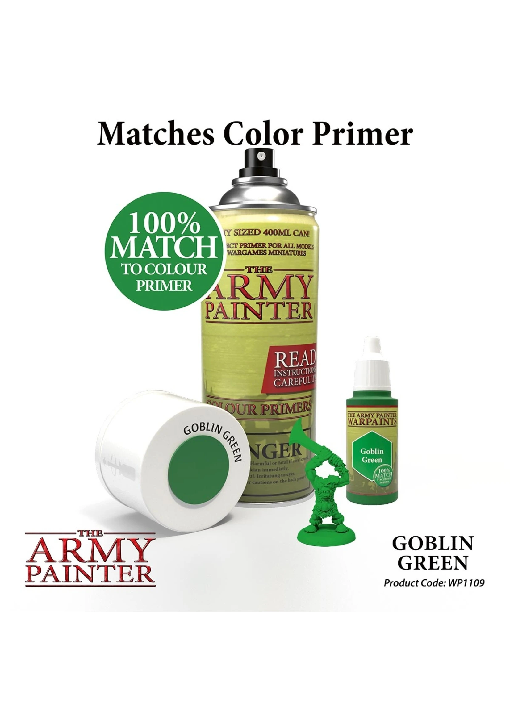 The Army Painter WP1109 - Goblin Green 18ml Acrylic Paint 6 The Army Painter WP1109 - Goblin Green 18ml Acrylic Paint - Image 4