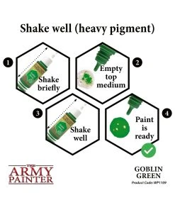 The Army Painter WP1109 - Goblin Green 18ml Acrylic Paint 11 The Army Painter WP1109 - Goblin Green 18ml Acrylic Paint -Fascinations Metal Earth-shop the army painter wp1109 goblin green 18ml acrylic 4