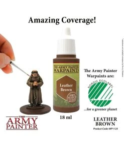 The Army Painter WP1123 - Leather Brown 18ml Acrylic Paint 8 The Army Painter WP1123 - Leather Brown 18ml Acrylic Paint -Fascinations Metal Earth-shop the army painter wp1123 leather brown 18ml acrylic 1