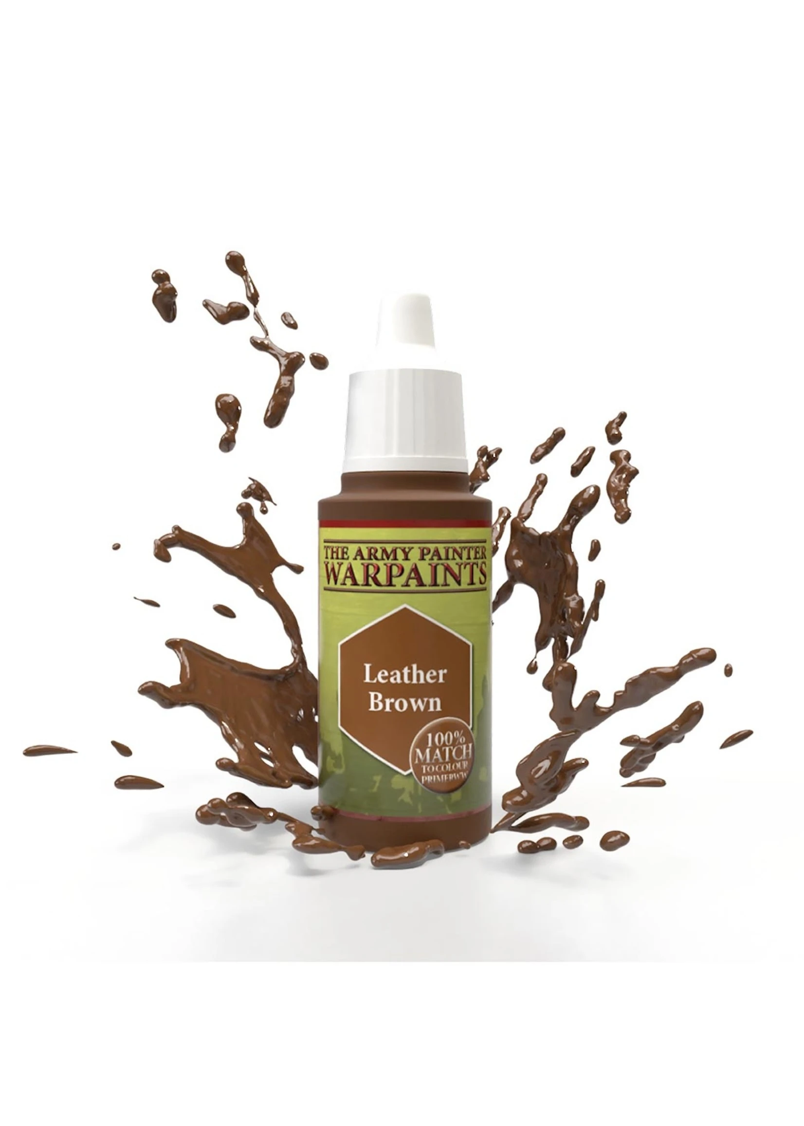 The Army Painter WP1123 - Leather Brown 18ml Acrylic Paint 3 The Army Painter WP1123 - Leather Brown 18ml Acrylic Paint