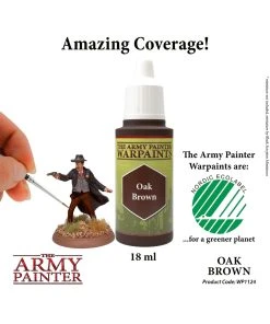 The Army Painter WP1124 - Oak Brown 18ml Acrylic Paint 8 The Army Painter WP1124 - Oak Brown 18ml Acrylic Paint -Fascinations Metal Earth-shop the army painter wp1124 oak brown 18ml acrylic pai 1