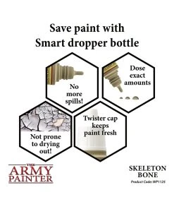 The Army Painter WP1125 - Skeleton Bone 18ml Acrylic Paint 9 The Army Painter WP1125 - Skeleton Bone 18ml Acrylic Paint -Fascinations Metal Earth-shop the army painter wp1125 skeleton bone 18ml acrylic 2