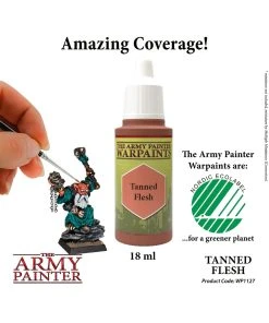 The Army Painter WP1127 - Tanned Flesh 18ml Acrylic Paint 8 The Army Painter WP1127 - Tanned Flesh 18ml Acrylic Paint -Fascinations Metal Earth-shop the army painter wp1127 tanned flesh 18ml acrylic 1
