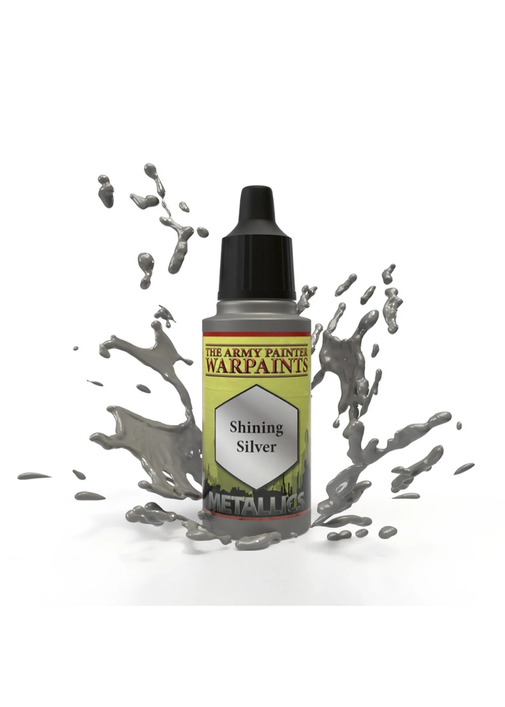 The Army Painter WP1129 - Shining Silver 18ml Metallic Paint 3 The Army Painter WP1129 - Shining Silver 18ml Metallic Paint