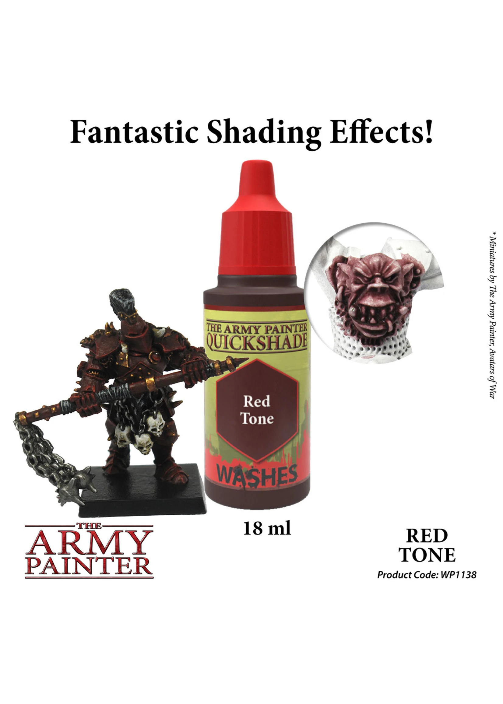 The Army Painter WP1138 - Quickshade Red Tone 18ml Wash 4 The Army Painter WP1138 - Quickshade Red Tone 18ml Wash - Image 2