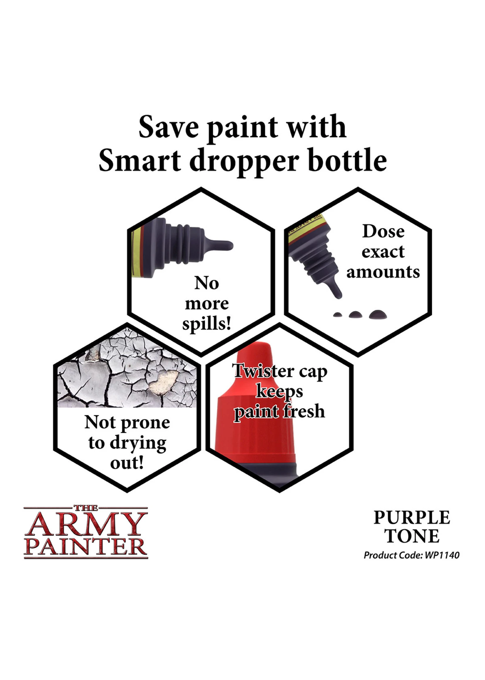The Army Painter WP1140 - Quickshade Purple Tone 18ml Wash 7 The Army Painter WP1140 - Quickshade Purple Tone 18ml Wash - Image 5
